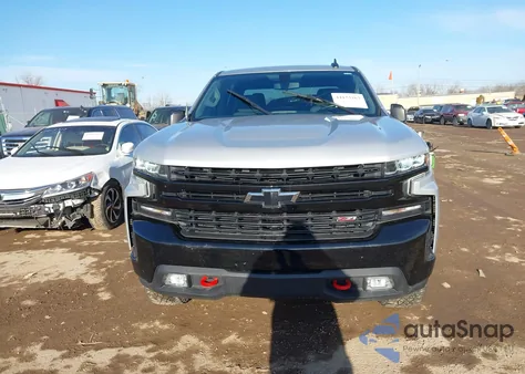 2021 Chevrolet Silverado 1500 4Wd Short Bed Lt Trail Boss from USA, damaged, VIN 3GCPYFED5MG431926